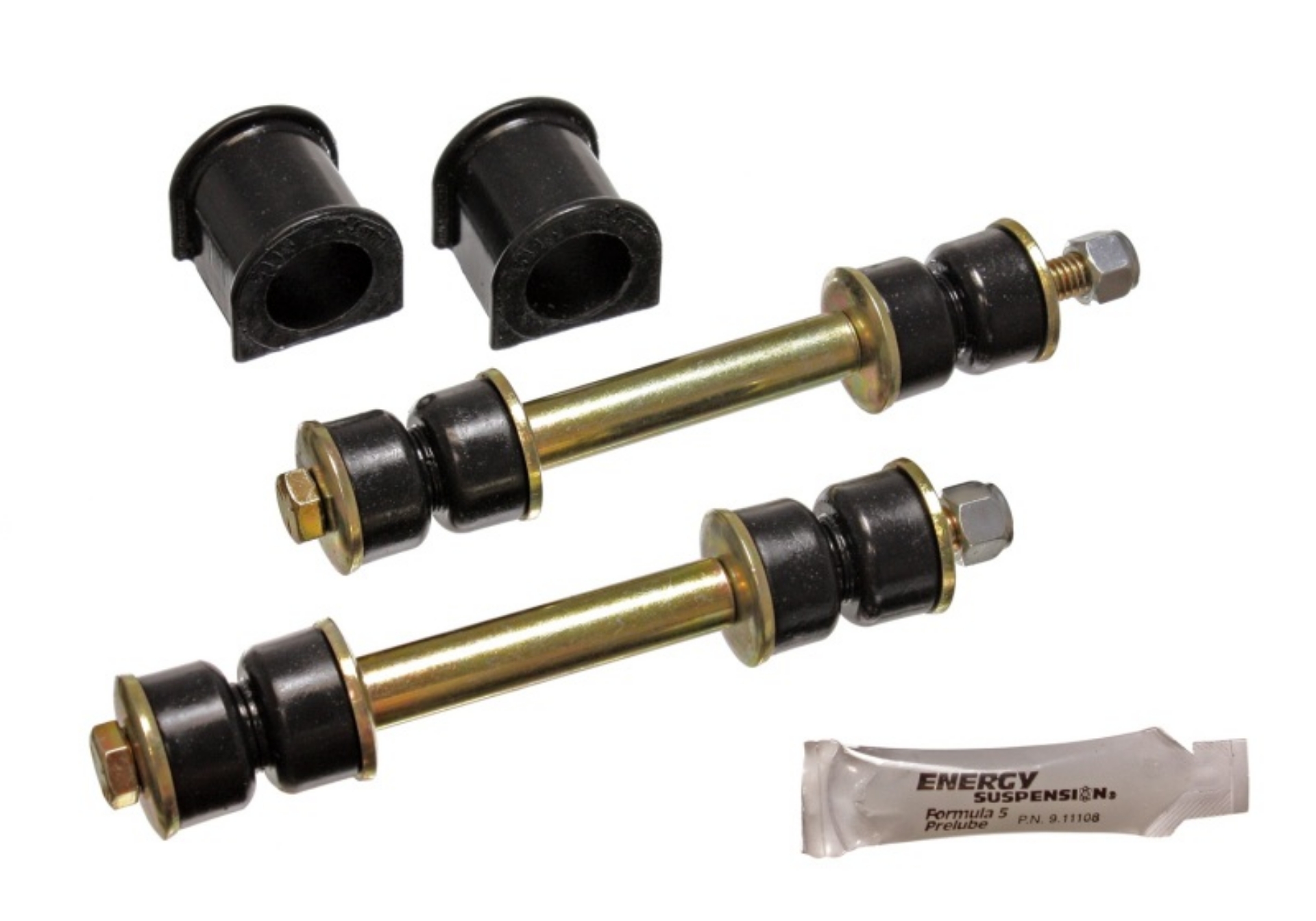 Picture of Energy Suspension 89 Toyota 4Runner 2-4WD Black 24mm Complete Front Sway Bar Bushing Set
