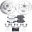 Picture of Power Stop 18-19 Buick Enclave Rear Z26 Street Warrior Brake Kit