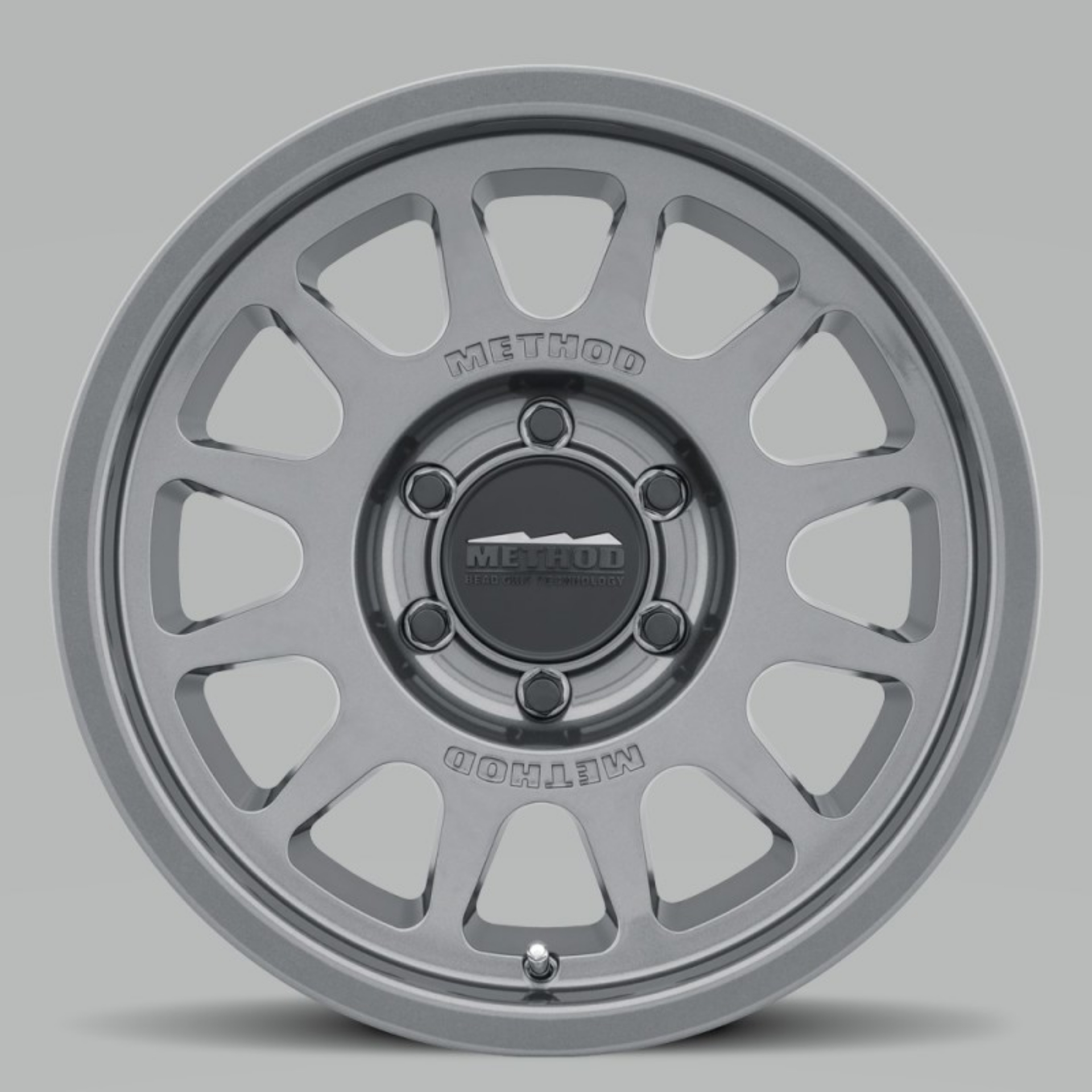 Picture of Method MR703 17x8-5 0mm Offset 6x5-5 106-25mm CB Gloss Titanium Wheel