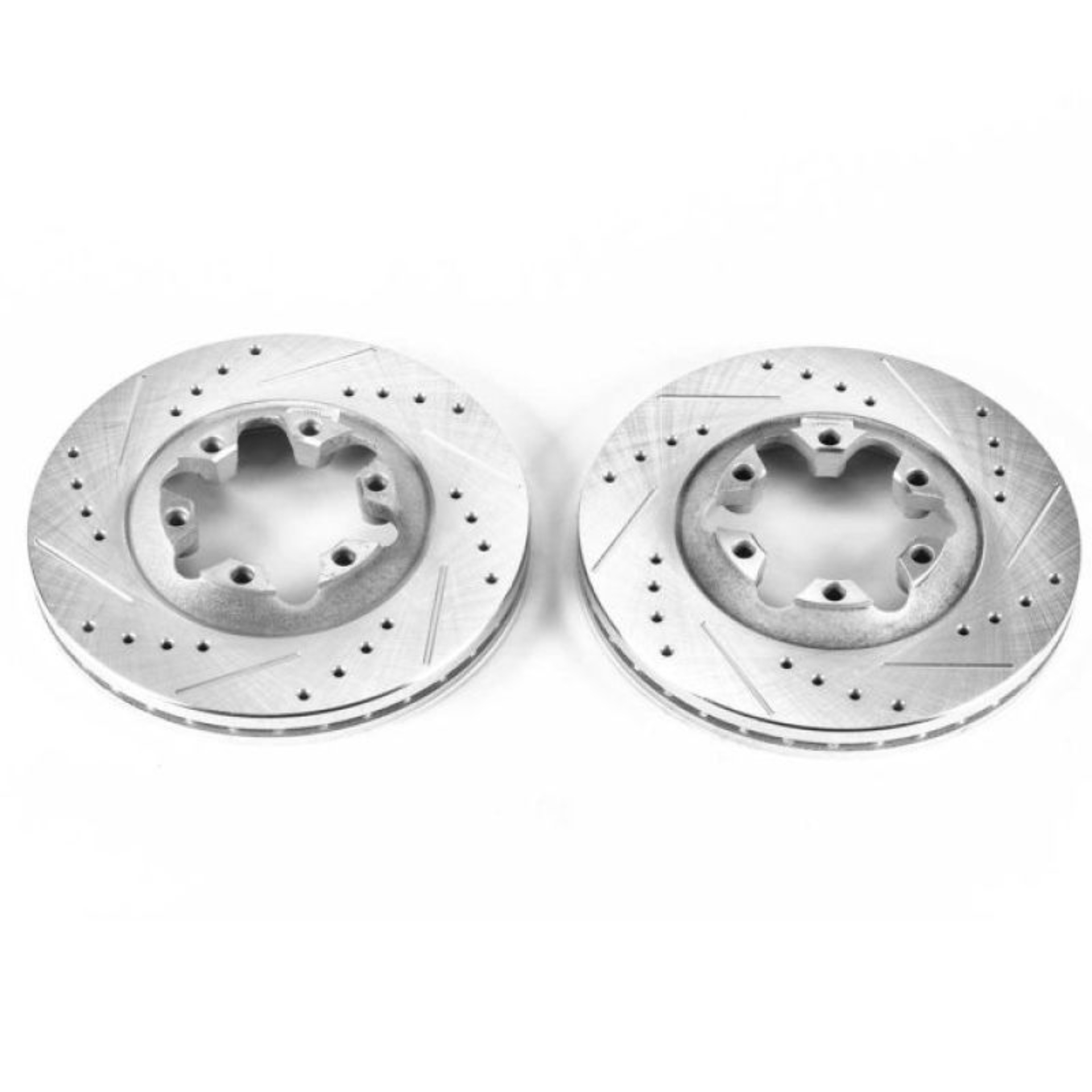 Picture of Power Stop 04-08 Chevrolet Colorado Front Evolution Drilled & Slotted Rotors - Pair