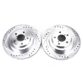 Picture of Power Stop 06-07 Subaru Impreza Rear Evolution Drilled & Slotted Rotors - Pair