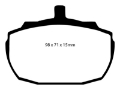 Picture of EBC 91-93 Morgan 4-4 1-6 Redstuff Front Brake Pads