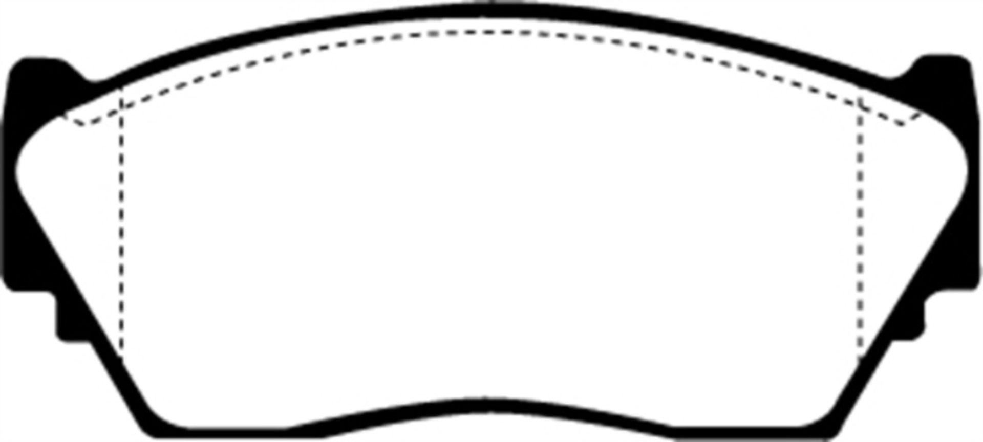 Picture of EBC 91-93 Nissan NX 1-6 Greenstuff Front Brake Pads
