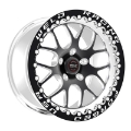 Picture of Weld S77 17x10-5 - 5x112mm BP - 7-3in- BS Black Wheel Medium Pad - Beadlock