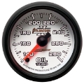 Picture of Autometer Phantom II 52mm Full Sweep Electronic 140-280 Deg F Oil Temperature Gauge