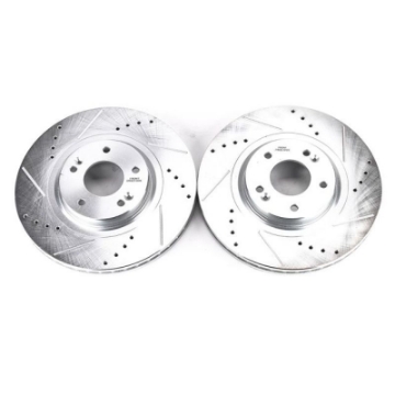Picture of Power Stop 15-19 Kia Sedona Front Evolution Drilled & Slotted Rotors - Pair