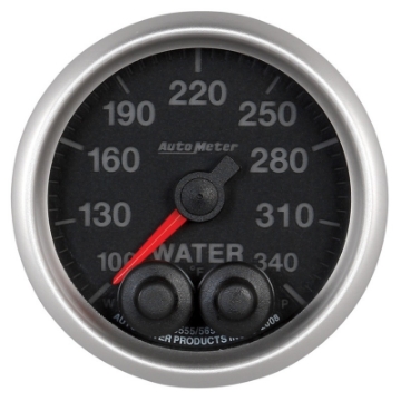 Picture of Autometer Elite 52mm 100-340 Deg F Water Temperature Peak and Warn Gauge w- Electronic Control