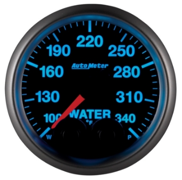 Picture of Autometer Elite 52mm 100-340 Deg F Water Temperature Peak and Warn Gauge w- Electronic Control