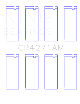 Picture of King Engine Bearings 1-95-12-09 Chrysler- 1-02-12-06 Jeep 148CI 2-4L L4 Size 0-5 Rod Bearing Set