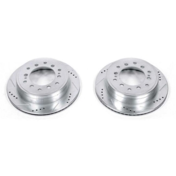 Picture of Power Stop 10-19 Lexus GX460 Rear Evolution Drilled & Slotted Rotors - Pair