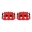 Picture of Power Stop 11-17 Ford Explorer Front Red Calipers w-Brackets - Pair