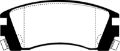 Picture of EBC 91-93 Nissan NX 2-0 Ultimax2 Front Brake Pads