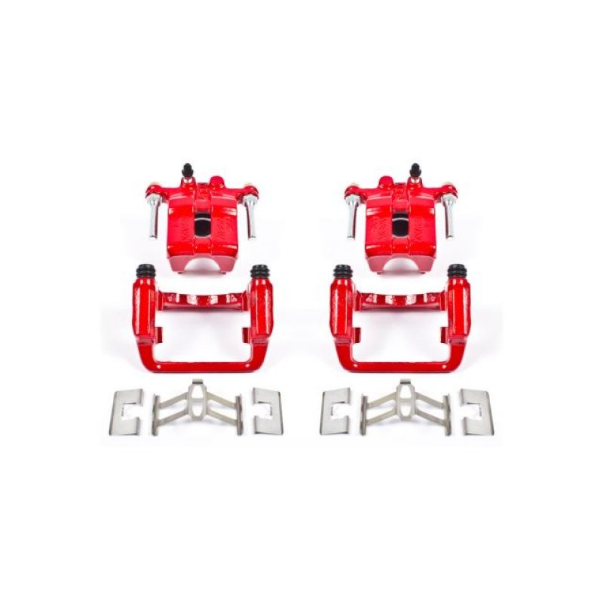 Picture of Power Stop 99-04 Acura RL Rear Red Calipers w-Brackets - Pair