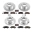 Picture of Power Stop 14-19 Ram ProMaster 1500 Rear Z23 Evolution Sport Brake Kit