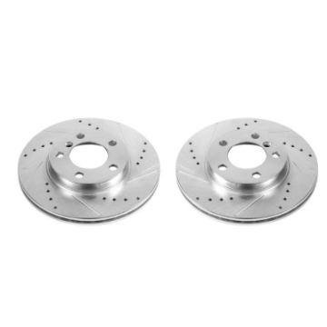 Picture of Power Stop 11-16 Mini Cooper Countryman Front Evolution Drilled & Slotted Rotors - Pair