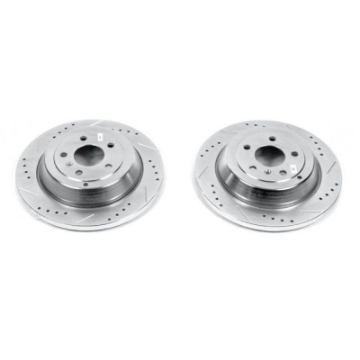 Picture of Power Stop 07-09 Mercedes-Benz ML320 Rear Evolution Drilled & Slotted Rotors - Pair