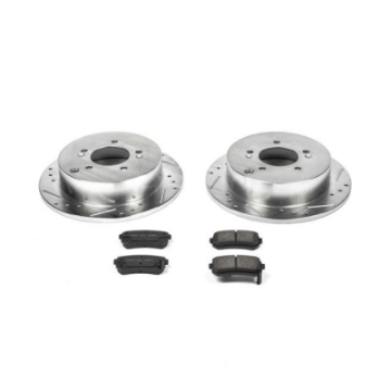 Picture of Power Stop 10-15 Hyundai Tucson Rear Z23 Evolution Sport Brake Kit