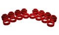 Picture of Energy Suspension 94-01 Dodge Ram 1500 2WD-4WD - 94-02 2500-3500 2WD-4WD Red Body Cab Mount Set