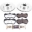 Picture of Power Stop 04-06 Porsche Cayenne Front Z26 Street Warrior Brake Kit