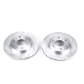 Picture of Power Stop 05-18 Chevrolet Silverado 1500 Front Evolution Drilled & Slotted Rotors - Pair