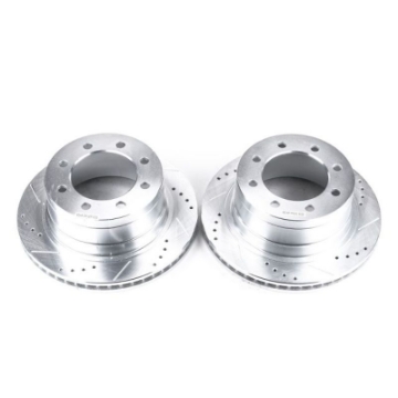 Picture of Power Stop 06-08 Dodge Ram 1500 Rear Evolution Drilled & Slotted Rotors - Pair