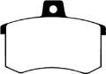 Picture of EBC 91-95 Alfa Romeo 164 2-0 Turbo Redstuff Rear Brake Pads