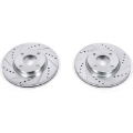Picture of Power Stop 09-14 Nissan Cube Front Evolution Drilled & Slotted Rotors - Pair