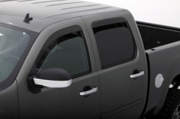 Picture of AVS 20-21 Chevrolet Silverado 2500 HD Crew Cab Ventvisor Low Profile Deflectors 4pc - Smoke