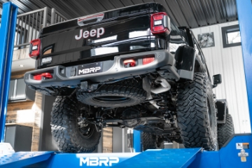 Picture of MBRP 2021+ JEEP Gladiator JT 3-0L EcoDiesel XP Series T304SS 3in Filter Back w- Rear Turn Down