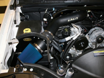Picture of Airaid 05-07 Jeep Grand Cherokee 3-7L CAD Intake System w- Tube Dry - Blue Media