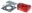 Picture of Airaid 88-93 Ford Mustang 5-0L PowerAid TB Spacer
