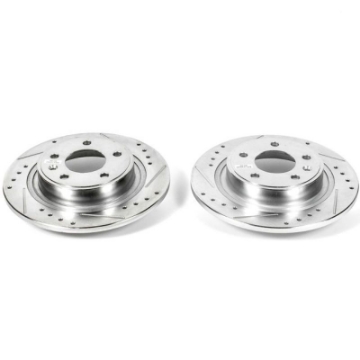 Picture of Power Stop 16-19 Buick Cascada Rear Evolution Drilled & Slotted Rotors - Pair