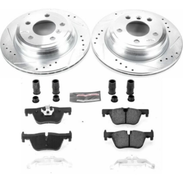 Picture of Power Stop 13-18 BMW 320i xDrive Rear Z23 Evolution Sport Brake Kit