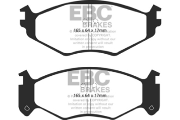 Picture of EBC 91-95 Chrysler LeBaron 2-5 15in Wheels Ultimax2 Front Brake Pads