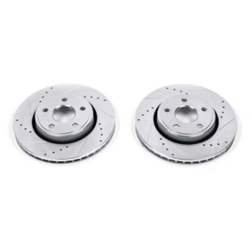 Picture of Power Stop 11-19 Dodge Durango Front Evolution Drilled & Slotted Rotors - Pair