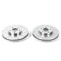 Picture of Power Stop 13-19 Ford Fusion Front Evolution Drilled & Slotted Rotors - Pair