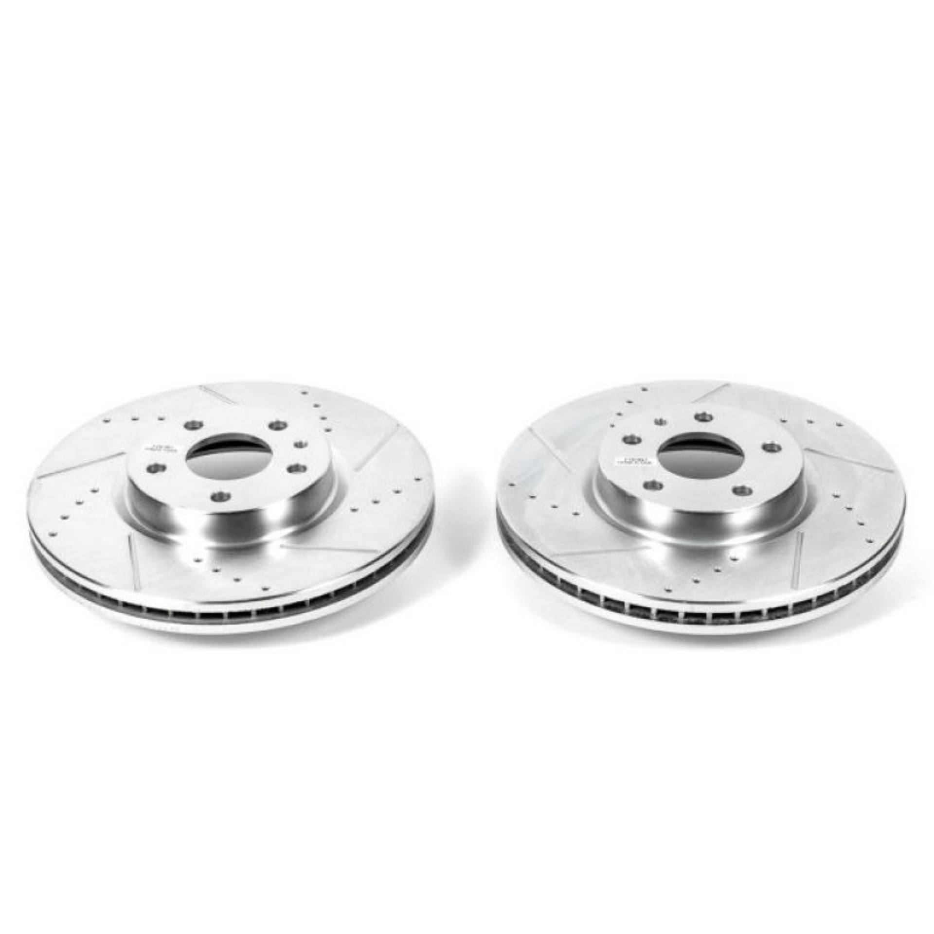Picture of Power Stop 13-19 Ford Fusion Front Evolution Drilled & Slotted Rotors - Pair