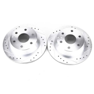 Picture of Power Stop 03-05 Chevrolet Astro Rear Evolution Drilled & Slotted Rotors - Pair