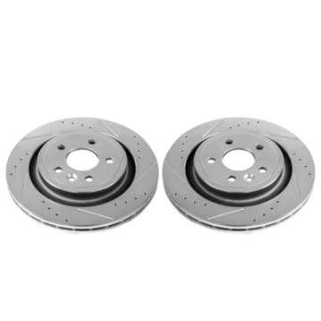 Picture of Power Stop 11-18 Volvo S60 Rear Evolution Drilled & Slotted Rotors - Pair