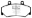 Picture of EBC 91-95 Volvo 940 ABS 2-3 Bendix Redstuff Front Brake Pads