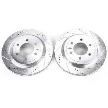 Picture of Power Stop 18-19 Ford Expedition Rear Evolution Drilled & Slotted Rotors - Pair