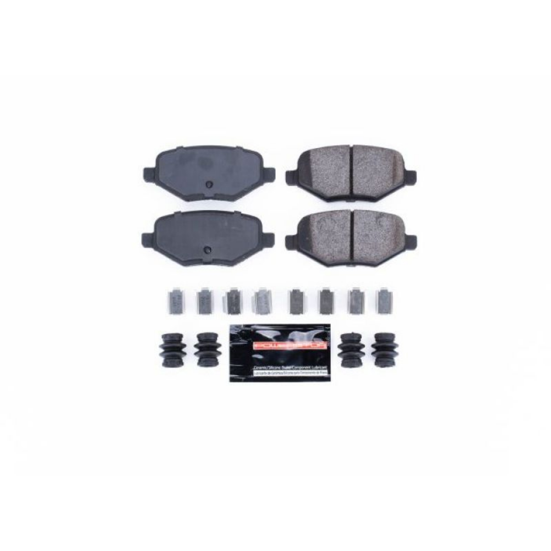 Picture of Power Stop 14-15 Ford Edge Rear Z23 Evolution Sport Brake Pads w-Hardware