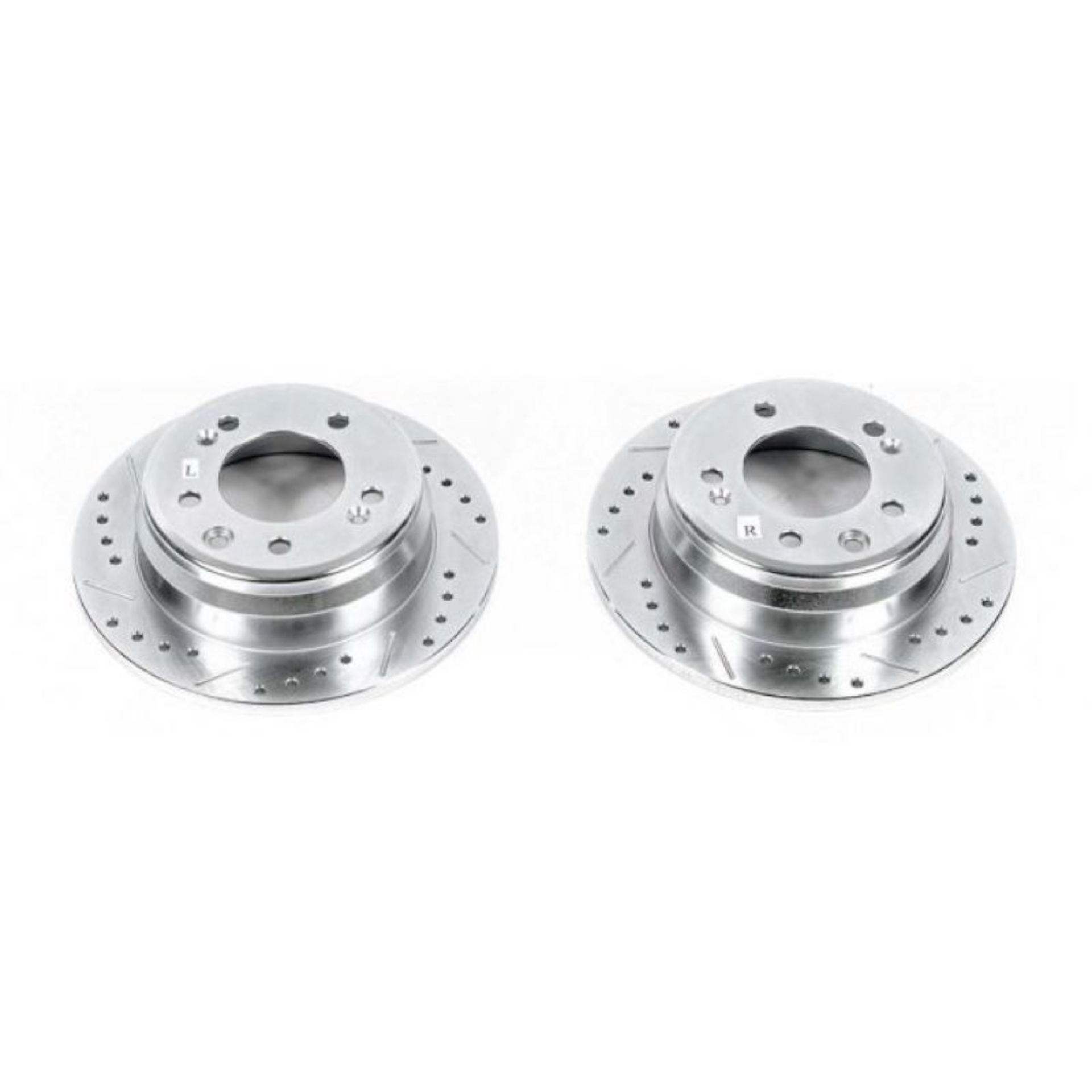Picture of Power Stop 09-12 Hyundai Elantra Rear Evolution Drilled & Slotted Rotors - Pair