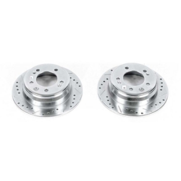 Picture of Power Stop 09-12 Hyundai Elantra Rear Evolution Drilled & Slotted Rotors - Pair