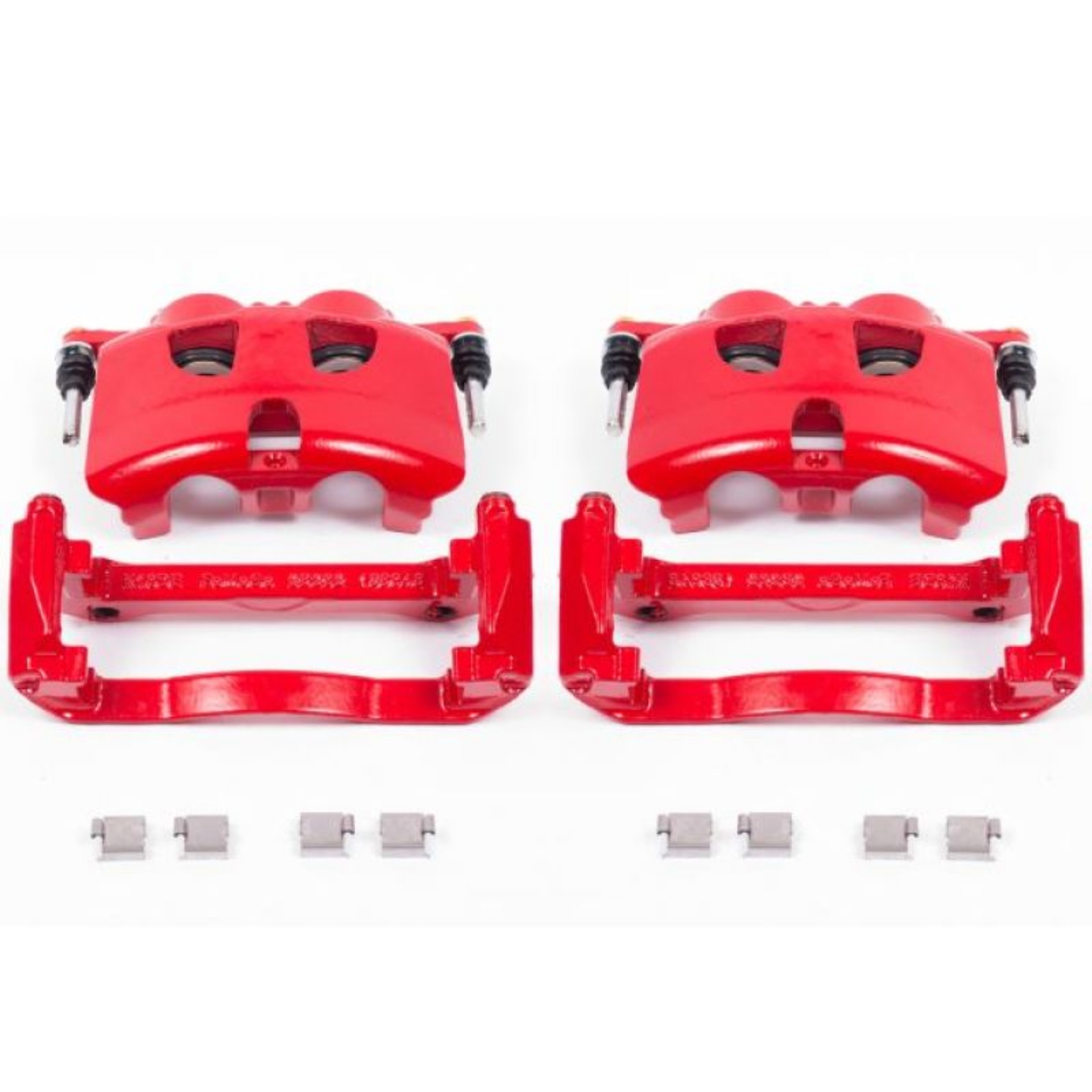 Picture of Power Stop 12-19 Ford F-150 Front Red Calipers w-Brackets - Pair