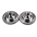 Picture of Power Stop 91-96 Buick Roadmaster Front Evolution Drilled & Slotted Rotors - Pair