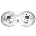 Picture of Power Stop 2003 Dodge Durango Front Evolution Drilled & Slotted Rotors - Pair