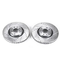 Picture of Power Stop 06-11 Saab 9-3 Front Evolution Drilled & Slotted Rotors - Pair