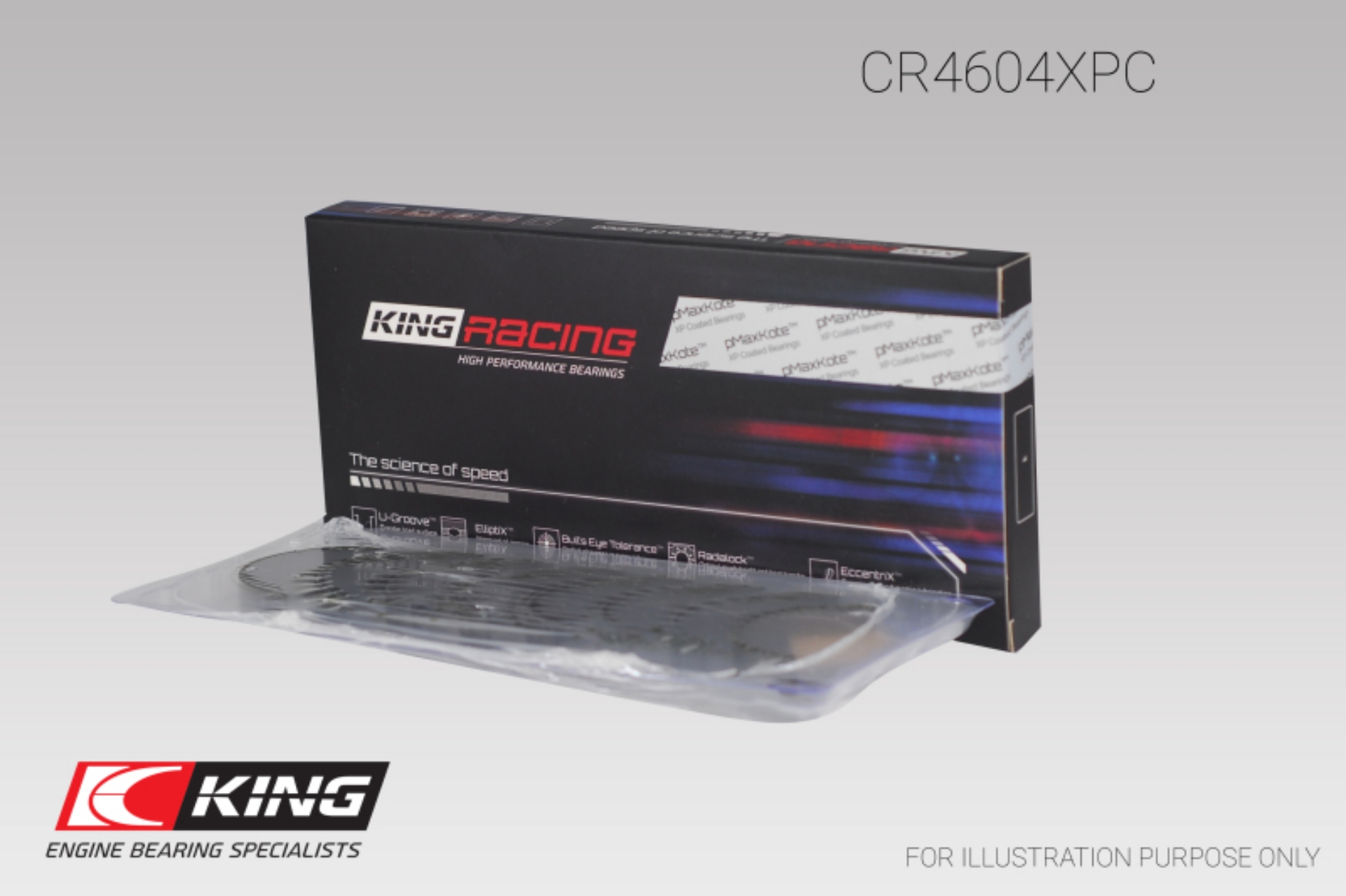 Picture of King Engine Bearings Ford 2-3L Duratec Mazda L3-VDT MZR Turbo Connecting Rod Bearing Set