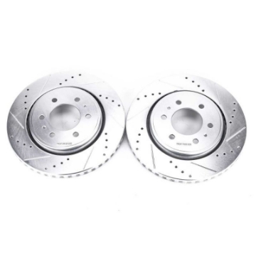 Picture of Power Stop 07-19 Ford Expedition Front Evolution Drilled & Slotted Rotors - Pair